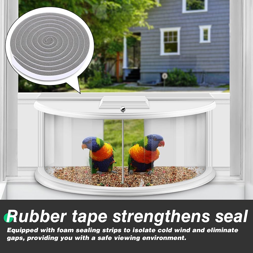 バードフィーダー Amazon.co.jp: Sylaza 窓 鳥の餌やり器 家の中 窓 バードフィーダー